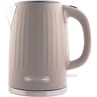 Hamilton Beach Harmony Electric Kettle 1.7L Cappuccino