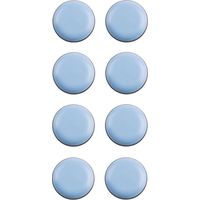 Cyclingcolors – Lot de 8 patins glisseurs téflon ronds 17mm – Autocollants pour protection sol parquet – Idéal pour pieds de chaise et meubles