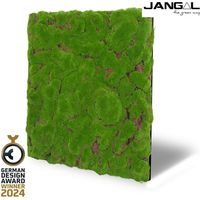 JANGAL Pannelli acustici Modulabili in FLORA sintetica ULTRAREALISTICA 52x52cm mod. FOREST GREEN BULK
