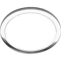 Litecraft Darly Ceiling or Wall Light Flush 24 Watt LED Fitting - Polished Chrome