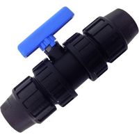 VALVULA ESFERA PP TUBO PE 20 - 20 MM