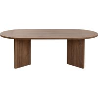 Couchtisch aus Holz "Sand" 119 x 60 x 40 cm - Saphir-Eiche