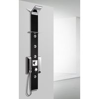 Colonne de Douche Mitigeur Thermostatique PRISMA1402BCK Noir DROP