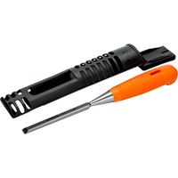 Bahco Stechbeitel mit orangefarbenem Griff aus Polypropylen, 10 mm
