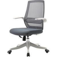 SIHOO poltrona ufficio ergonomica traspirante supporto lombare braccioli regolabili grigio