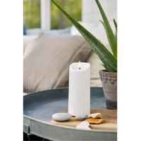 Bloque de luz led llama 18 cm bateria temporizador uso exterior ip44