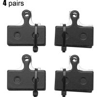Plaquettes de frein Bikein pour VTT - Compatibles M988, M985 XT/TR, M785/SLX, M666 - Lot de 4 paires