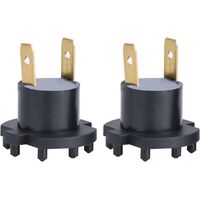 YMYNY pour support ampoule h7 Paire de support d'ampoule de douille de phare pour