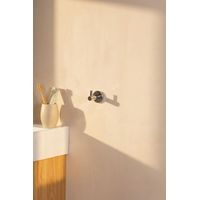 Patère murale EDEN pour serviette ou peignoir BASS Chromé