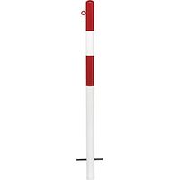 Poste barrera para encementar Ø 60 mm pintado en