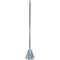 Super-Absorbent Lightweight Synthetic Floor Mop, Turquoise/Grey