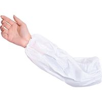 Manicotti monouso in polietilene ACTIVE GEAR (Confezione da 100) Bianco Unico