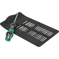 Wera Bitset KK Turbo Imperial 1 19 piezas Ranura / PH / TORX / Hexagonal / Cuadrado - 5057483001