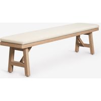 Banc de jardin 190 cm en bois d'acacia Dubai SKLUM