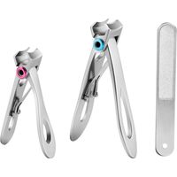 Coupe-ongles pour ongles épais, coupe-ongles pour les mains et les pieds, ensemble de coupe-ongles pour adultes (hommes et femmes).
