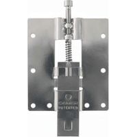 colgador panel pannello inferior zincado 50kg con muelle. patentado.
