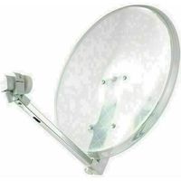 Antenne satellite – Sedea 60 EASY - Parabole Transparente 65 CM + LNB Universel - Gain 34,6 dB, Facteur de bruit 0,3 dB