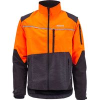 KOX Forstjacke Transform Anthrazit/Orange Größe 50/52