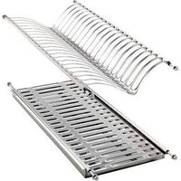SCOLAPIATTI SCOLABICCHIERI ACCIAIO INOX
