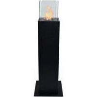 Kamin divina fire modern schwarz 3 kW verstärkter Stahl