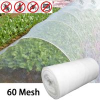 Filet de protection anti-insectes (2,5 x 10 m) pour jardin, plantes, légumes, fruits et fleurs, serre, protection contre les insectes et les oiseaux