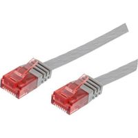 MicroConnect U/UTP CAT6 0,25 m Grau Flachkabel, V-UTP60025-flach