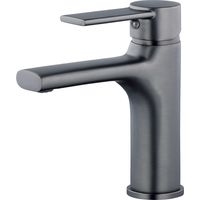 Mezclador de lavabo gris metal modelo ANCUZ by EUROSANIT