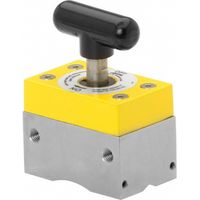 Cale magnétique Magsquares 165 – Force de retenue sur 5 côtés – Usinée à 90 degrés – Pour soudeurs et opérateurs – Magswitch