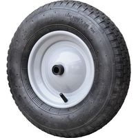 LUFTRAD 400/100 CAPITO 10501 STAHLBLECHFELGE MIT KUNSTSTOFF GLEITLAGER ACHSE D = 17 MM