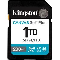 Kingston Technology 1TB SDXC Canvas Go Plus Gen4 200MB/s C10 UHS-I U3 V30
