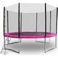 Gartentrampolin Trampolin 460cm Modell 2019 Randabdeckung Pink