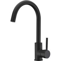 ROUSSEAU Robinet mitigeur de cuisine Koben - Sans douchette - Noir