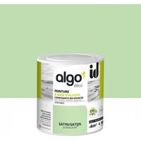Peinture écologique Algo - Vert Guadeloupe - 0.5L / Satin