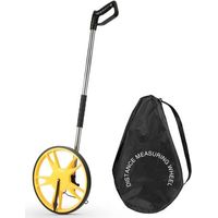 royaluxe-Roulette de Mesure Pliable de Précision avec Roue de Mesure de Distance 99.999,9 m Mesure Métrique des Roues et du Ruban, Sac de Transport (pliable)