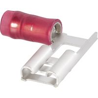 TE Connectivity 156667-1 Flachsteckhülse Steckbreite: 6.3 mm Steckdicke: 0.8 mm 90 ° Teilisoliert R