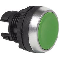 Pulsante Anello frontale in plastica, cromato Rosso BACO L21AA81 1 pz.