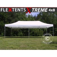 Gazebo pieghevole FleXtents Xtreme 60 4x8m Bianco