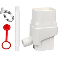 Recuperateur d Eau de Pluie, Collecteur Eau de Pluie Récupérateur Eau de Pluie,Raccord Récupérateur Eau de Pluie,Kit Recuperation Eau de Pluie Blanche