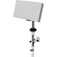Antenne parabolique plate 38 – Réception 33.7 dB à 12.75 GHz – Installation facile pour camping-car – Design discret – Pour terrains accidentés – Selfsat