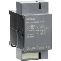 Schaltmodul Siemens 24V 20A 7x4x7 cm grau