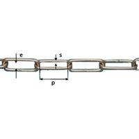 Chaîne Inox 316 Diam. 4mm Résistance Marine, Anti-corrosion - Générique
