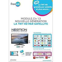 Neotion Cam Fransat Ci Plus Option SFR Sat - Option Bein Sport + Carte illimitée