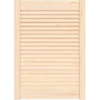 Porte d'armoire à persiennes 69x49,4 cm bois de pin massif