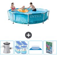 Frame Pool Rund - 305x76 cm - 5-teilig SCB119