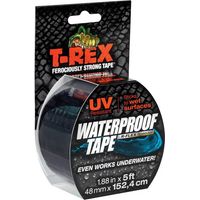 Shurtape T-REX Waterproof Tape 50 mm x 1.5 m, Black, Stretchable