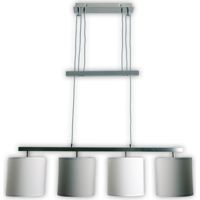 Naeve TILDE Plafonnier suspendu Bar gris 4xE27