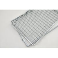 Gitterrost Normrost verzinkt 350x500x20 mm 30/10 mit Einlegerahmen