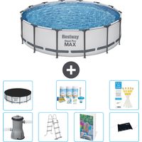 Bestway Piscina Bestway Steel Pro MAX Redonda - 427x122 cm - 8-piezas S632