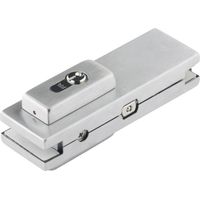 Mittelschloss US 20 Universal light, PZ, Glas 10 -12 mm, Edelstahl (03.617)