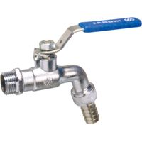 Messing-Hebelkugel-Gartenhahn MM 1/2-3/4 00413
